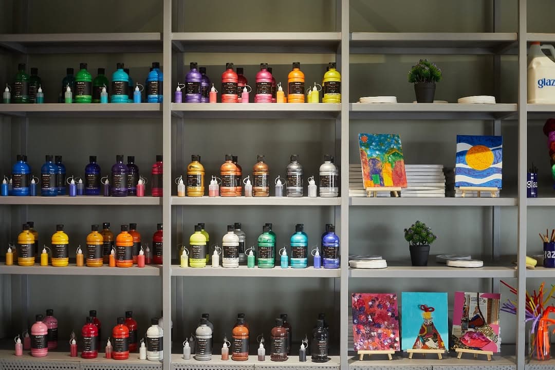 Curated Art Experience with Glaze Art Studio view 4