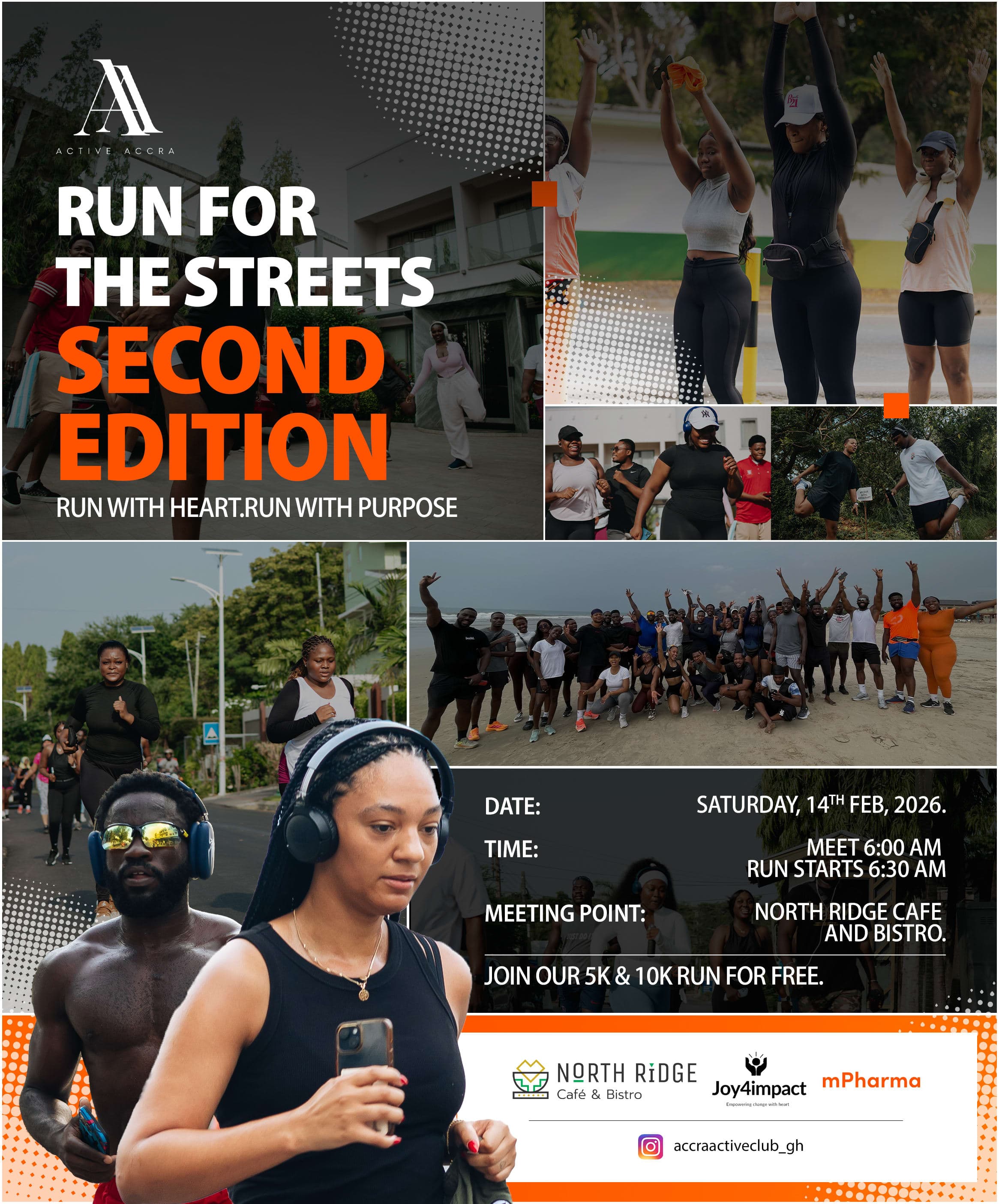 ACCRA ACTIVE CLUB RUN FOR THE STREETS VALENTINES EDITION main