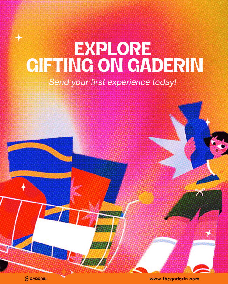 Introducing Gifting on Gaderin: Share Experiences, Not Just Things