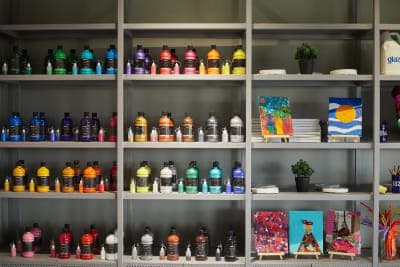 Curated Art Experience with Glaze Art Studio 4