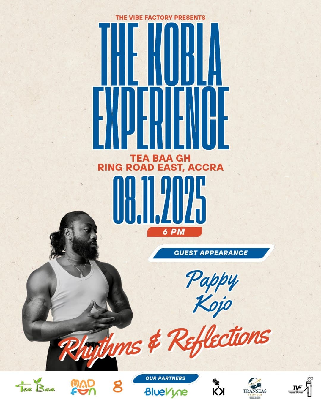 Koblda THE KOBLA EXPERIENCE: Rhythms & Reflections in Tea Baa GH | Book on Gaderin